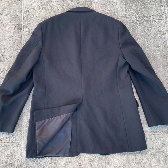 Brookford Classic Men Blazer Sport Coat Two Button Handcrafted in USA Size 46XL - Picture 6 of 10